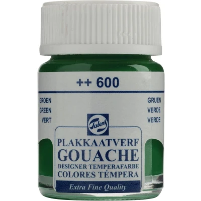 Afbeelding van Talens plakkaatverf Extra Fijn flacon van 16 ml, groen