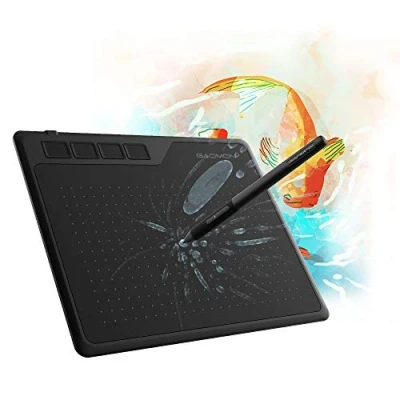 Afbeelding van GAOMON S620 6.5x4 Inch niveau Drukgevoeligheid Grafische tablet 8192 met passieve stylus en 4 sneltoetsen voor tekenen spelen van OSU