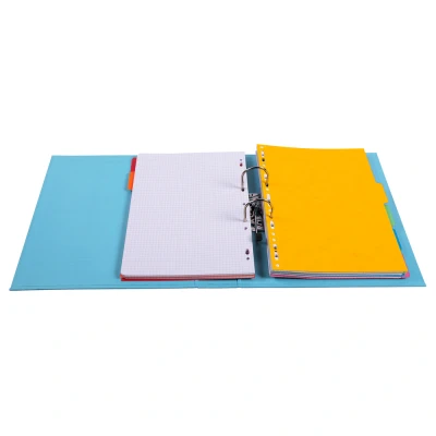 Afbeelding van Exacompta 53702E 1 A4 Prem&#039;Touch ordner met hefboommechanisme rug 70 mm mechaniek 75 buitenafmetingen: 32 x 29 7 cm opbergbaar formaat kleur: lichtblauw
