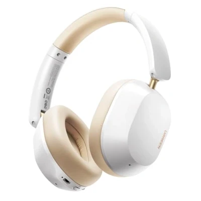 Afbeelding van Ugreen Draadloze hoofdtelefoon HiTune Max 5C, hybride ANC, Bluetooth 5.4 (wit), Koptelefoon, Wit