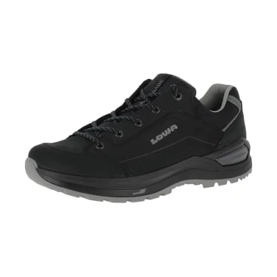Afbeelding van Wandelschoen Lowa Men Renegade Evo LL Lo Black Grey Schoenmaat 41