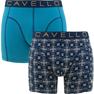 Afbeelding van Cavello 2P boxers print blauw II XXL