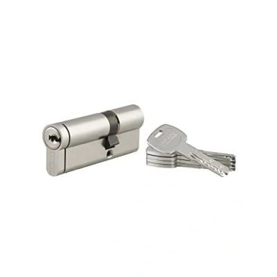 Afbeelding van THIRARD 00018779 Slotcilinder 30 x 50 mm Transit 2 Afmetingen: Profielcilinder Europees profiel messing 8 pins mechanisme, vernikkeld