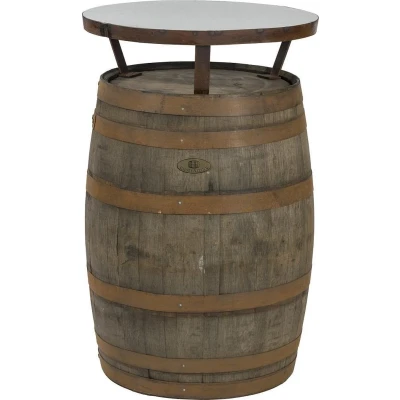 Afbeelding van Statafel Whisky 190L Geborsteld Vatenhandel Stijf