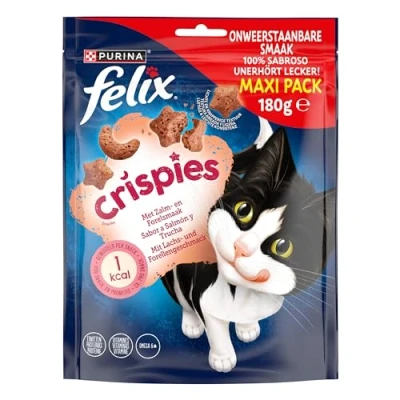 Afbeelding van Felix Crispies Maxipack Zalm Forel 180 gr