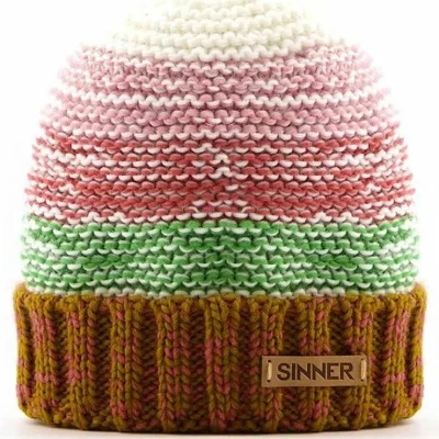 Afbeelding van SINNER teton beanie Groen Multicolour