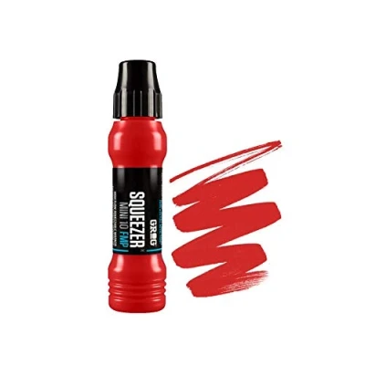 Afbeelding van Grog Squeezer Paint Mini Verfstift Rood Schrijfbreedte 10mm Stift
