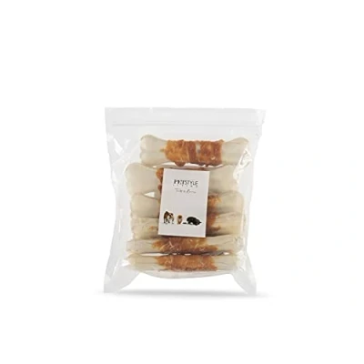 Afbeelding van Petstyle Living Geperst Bot met Kip Hondensnacks 6 Stuks 16cm