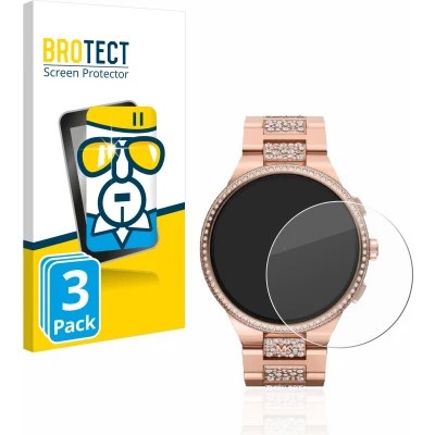 Afbeelding van BROTECT Tempered Glass Screen Protector voor Michael Kors Camille Gen 6 MKT5147 (3 Stuks) 9H Gehard Glas Scherm Beschermer
