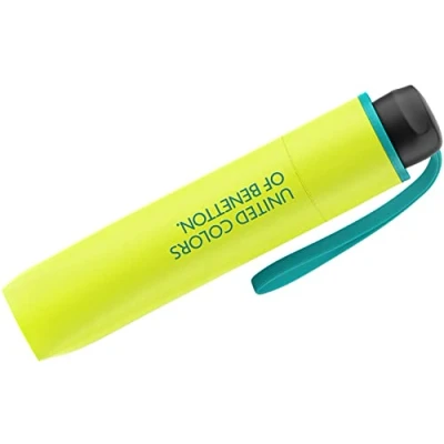 Afbeelding van Benetton zakparaplu Super Mini HW 2022 Lime Punch