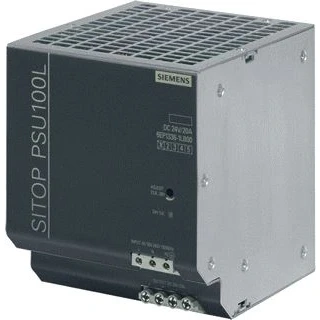 Afbeelding van Siemens sitop psu100l 24 v 20 a stabilized power supply input 100 240 ac ou 6ep13361lb00