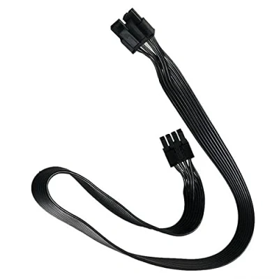 Afbeelding van Zahara 8 Pin (4+4) CPU stroomkabel voor EVGA Supernova 650750850 1000 GQ GM