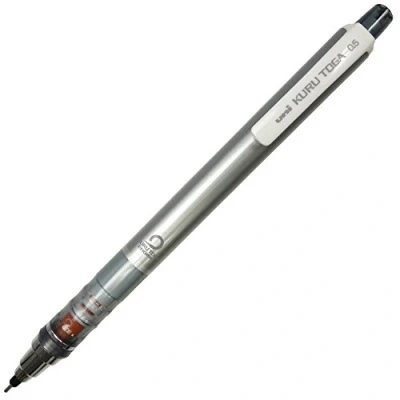 Afbeelding van Uni Kuru Toga Mechanisch vulpotlood 0.5mm Zilver