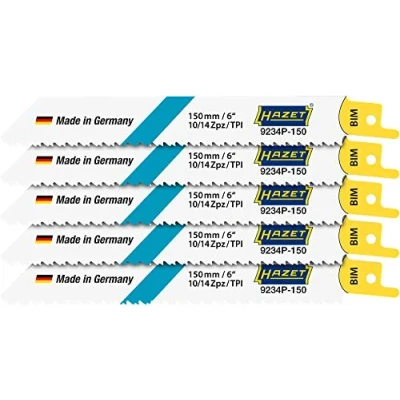 Afbeelding van Hazet 9234P 150/5 Set reciprozaagbladen Zaagbladlengte 150 mm 5 stuk(s)