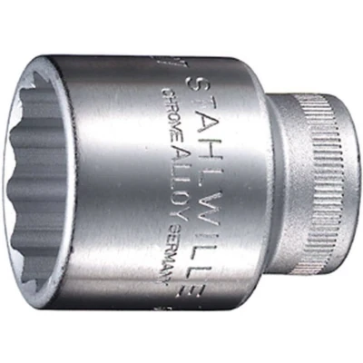 Afbeelding van Stahlwille Dopsleutelbit 1/2 inch 12 kant sleutelwijdte 22 mm lengte 42 1 stuk 03010022