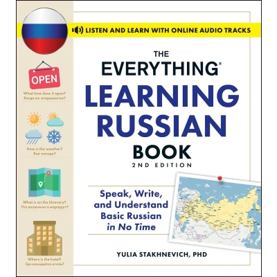 Afbeelding van The Everything Learning Russian Book, 2nd Edition: Speak, Write, and Understand Basic in No Time
