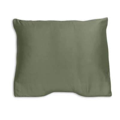 Afbeelding van Kussensloop Silvana Satijn 60 x 70 cm green Kussen Oranje