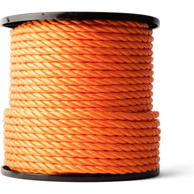 Afbeelding van SNURO polypropyleen touw (6mm, 50M, oranje) Universeel en veelzijdig, praktische oplossingen voor elke behoefte! Multifunctioneel