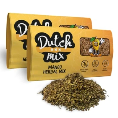 Afbeelding van Dutch Mix Mango Stalkvrij en Natuurlijk 100g Glad kruidenmengsel
