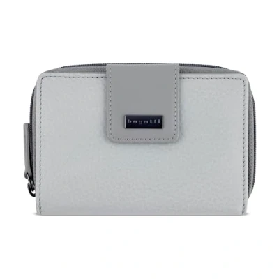 Afbeelding van bugatti SINA RFID Schutz 13.5 CM Portemonnee, Dames, Maat: One Size, Hellgrau