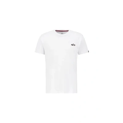 Afbeelding van Alpha Industries Signature PUFF Tshirt print, Heren, Maat: XXL, White