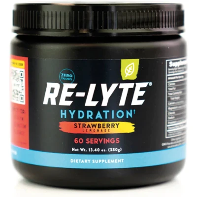 Afbeelding van Re Lyte Hydration Drink Mix Strawberry Lemonade 380g 1 x 380 gram