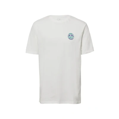 Afbeelding van QS MIT Kleinem Tshirt print, Heren, Maat: XL, Weiß