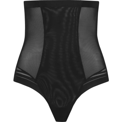 Afbeelding van Bye Bra Powermesh HIGH Waist Shapewear, Dames, Maat: 38, Black