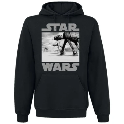Afbeelding van Star Wars Battle of Hoth Trui met capuchon zwart XXL