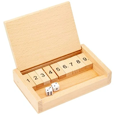 Afbeelding van Goki Houten Spel Shut the Box