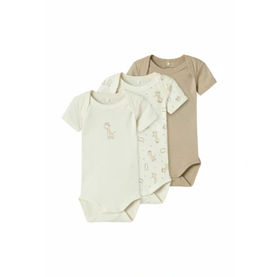 Afbeelding van NAME IT NBNBODY 3P SS Jet Stream GIRAFFE NOOS Unisex Body