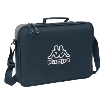 Afbeelding van Schooltas Kappa Dark navy Grijs Marineblauw 38 x 28 6 cm
