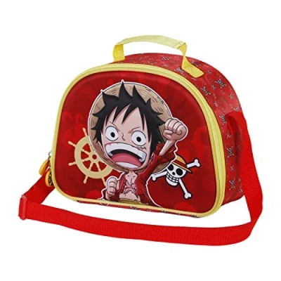 Afbeelding van Karactermania One Piece Luffy 3D Lunchtas, Rood