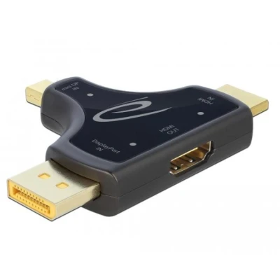 Afbeelding van 4K DisplayPort naar multiport adapter Delock