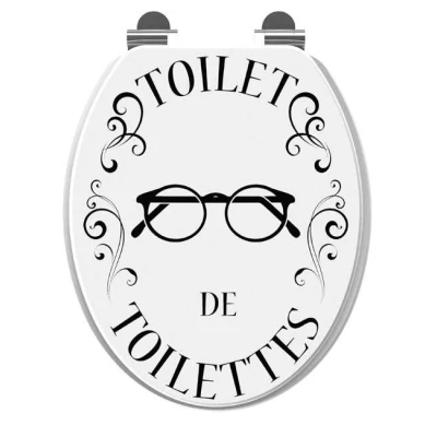 Afbeelding van Allibert Toiletzitting Luno Bril Decor