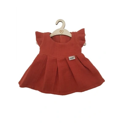 Afbeelding van Hollie Poppenspeelgoed Poppenjurk Spring Terra Bruin