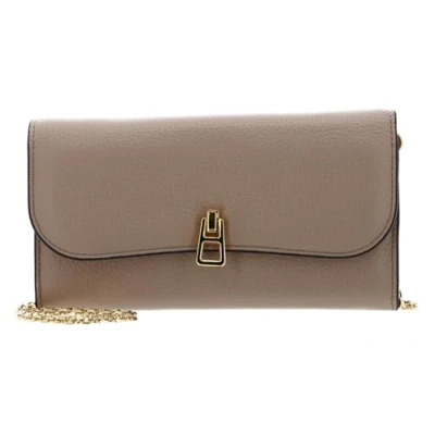 Afbeelding van Coccinelle Magie Mini Bag Wallet Grained Leather Toast, TOASTED
