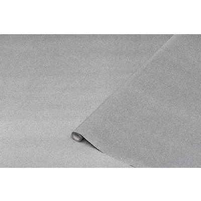 Afbeelding van d c fix Plakfolie, glinsterend, grijs, zelfklevende glitterfolie voor knutselen, knutselfolie, rol, glitterpapier, knutselpapier, kerstmeubels, decoratiefolie, vinylfolie, 45 cm x 1,5 m