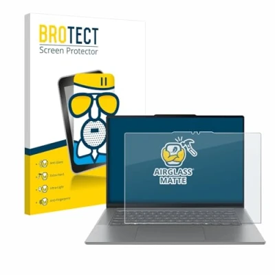 Afbeelding van BROTECT Screenprotector voor Lenovo Yoga Slim 7i Gen 10 14&quot; Aura Edition Folie Beschermfolie Beschermglas matte