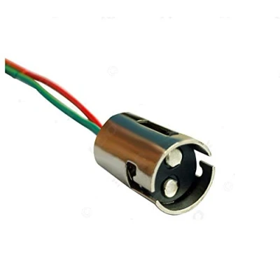 Afbeelding van 2x P21/5W BAY15D 1157 fitting 2 draden lamphouder socket plug gloeilamp 12V