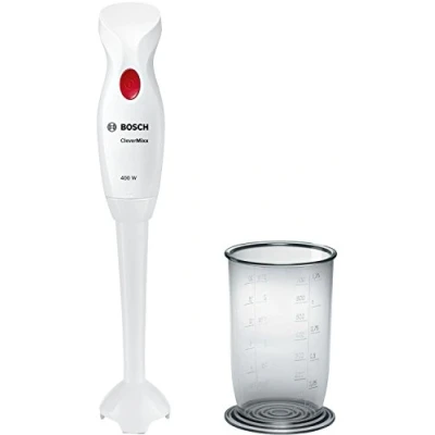 Afbeelding van Bosch MSM14100 CleverMixx staafmixer wit
