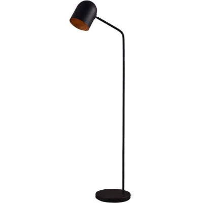 Afbeelding van Lindby vloerlamp 1licht metaal H: 140 cm E27 zwart, goud