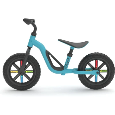 Afbeelding van Chillafish Charlie GLOW 10 inch loopfiets met oplichtende wielen 18 maanden tot 4 jaar, sky