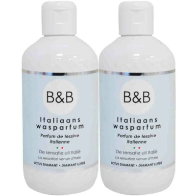 Afbeelding van 2x B&amp;B Italiaanse Wasparfum Lotus Diamant 250 ml