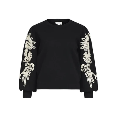 Afbeelding van Object Objjoana Trui black, Dames, Maat: Large, Black