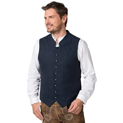 Afbeelding van Stockerpoint Devito Herenvest, blauw, 52 EU,