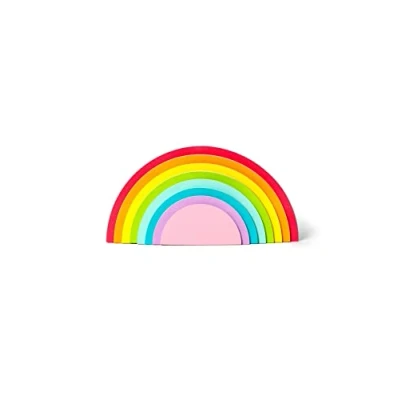 Afbeelding van Legami RST0001, Rainbow Thoughts, zelfklevende notitieblaadjes in regenboogvorm, 12 x 6 cm, 152 afneembare en herpositioneerbare plakbriefjes 8 verschillende kleuren