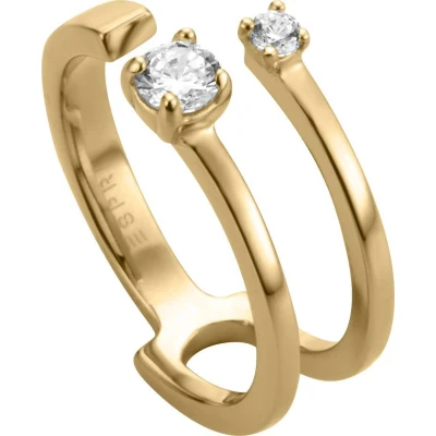 Afbeelding van Esprit ESRG003513 Lure ring Zilver geelgoudverguld Goudkleurig