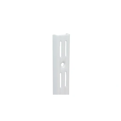 Afbeelding van Wandrail voor Dubbel F systeem 99.5 cm Wit Per Stuk