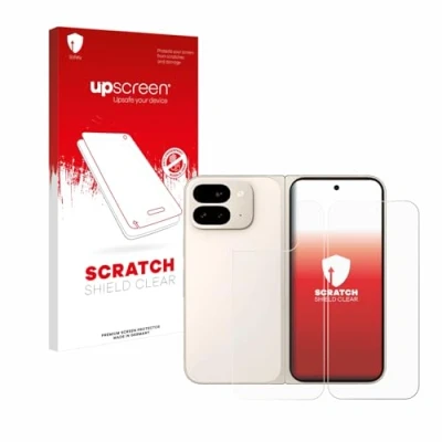 Afbeelding van upscreen Screenprotector voor Google Pixel 9 Pro Fold (Voor+Achter) Folie Beschermfolie transparant